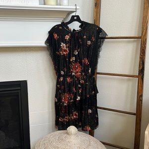 Blue Life Black Lace Dress